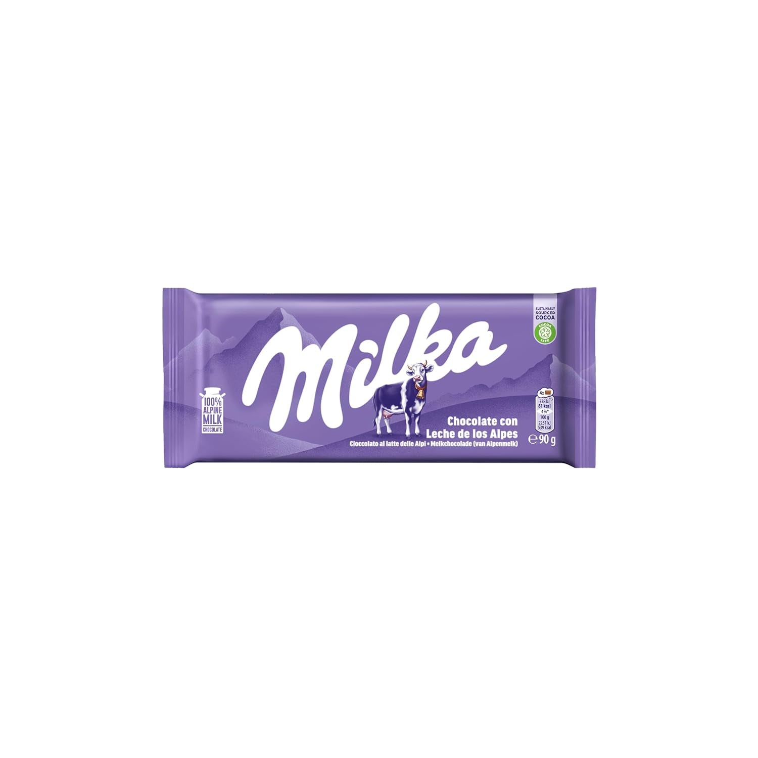 Milka Cow Spots – Alpine mælkechokolade med hvid chokolade i cow spot design – 24 x 90g