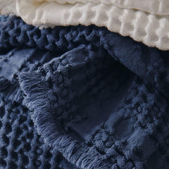 Almindeligt jacquardtæppe, bomuld, Yogi, 130 X 170 cm Dyner og dyner Naty Shop