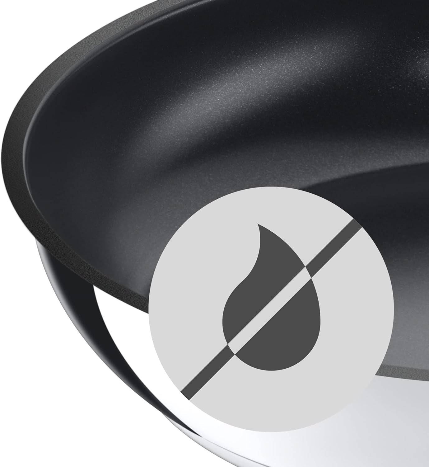 WMF Devil set tigai 2 piese, tigai cu inducție 24, 28 cm, Cromargan din oțel inoxidabil, acoperire ceramică, rezistent la cuptor Oale si Tigai Naty Shop