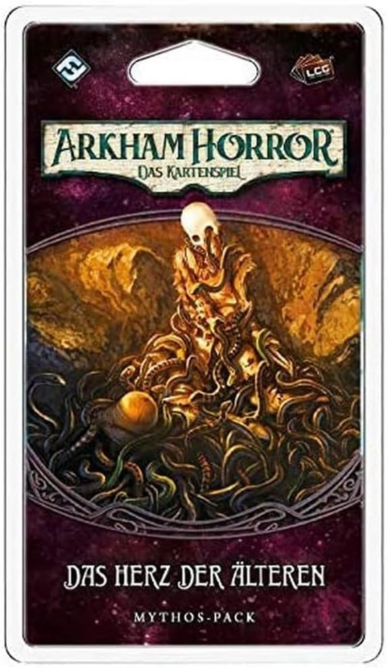 Fantasy Flight Games, Arkham Horror: LCG, Core Game, Expert Game, Card Game, 1-4 spillere, i alderen 14+, 45+ minutter, tysk, flerfarvet, farverigt