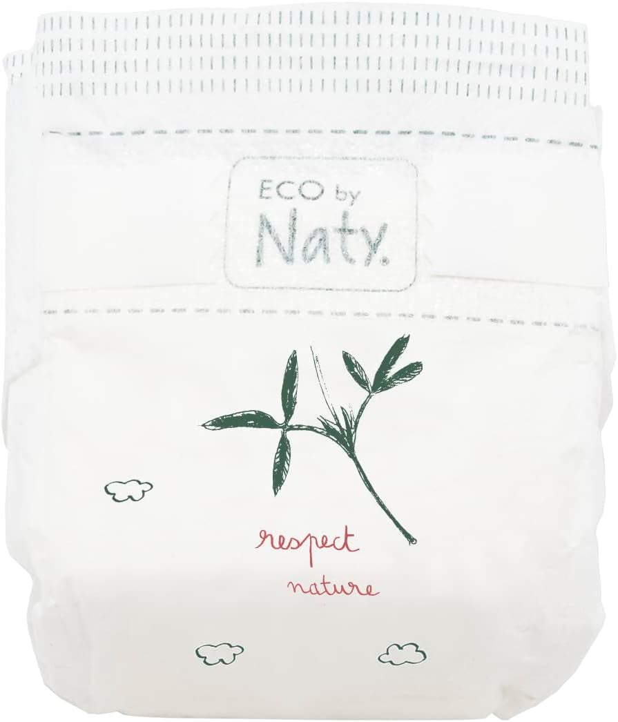 Eco by Naty Premium engangsbleer til følsom hud, str. 5, 11-25 kg, (1 x 22 stk.)