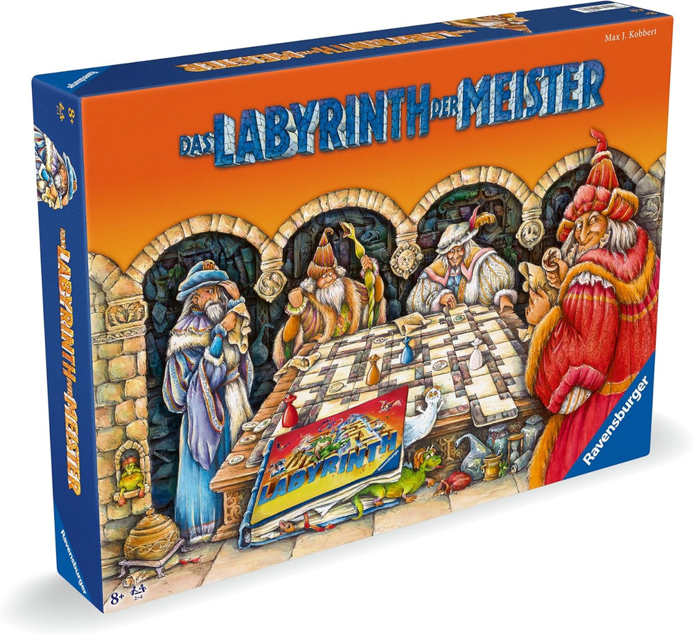 Ravensburger 22474 Maze Masters - Masterversionen af ​​den skøre labyrint for 2-4 spillere fra 9 år og opefter