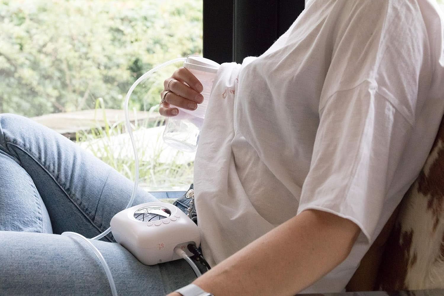 Nuby - Elektrische Milchpumpe Mit Digitaler Anzeige Tilbehør Mad og Amning Bebe Naty Shop