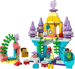 LEGO DUPLO | Disney Ariels magiske undervandspalads, pædagogisk legetøj til havfruen Ariel, undervandsslot for børn over 2 år 10435 Byggesæt Besuche den LEGO-Store