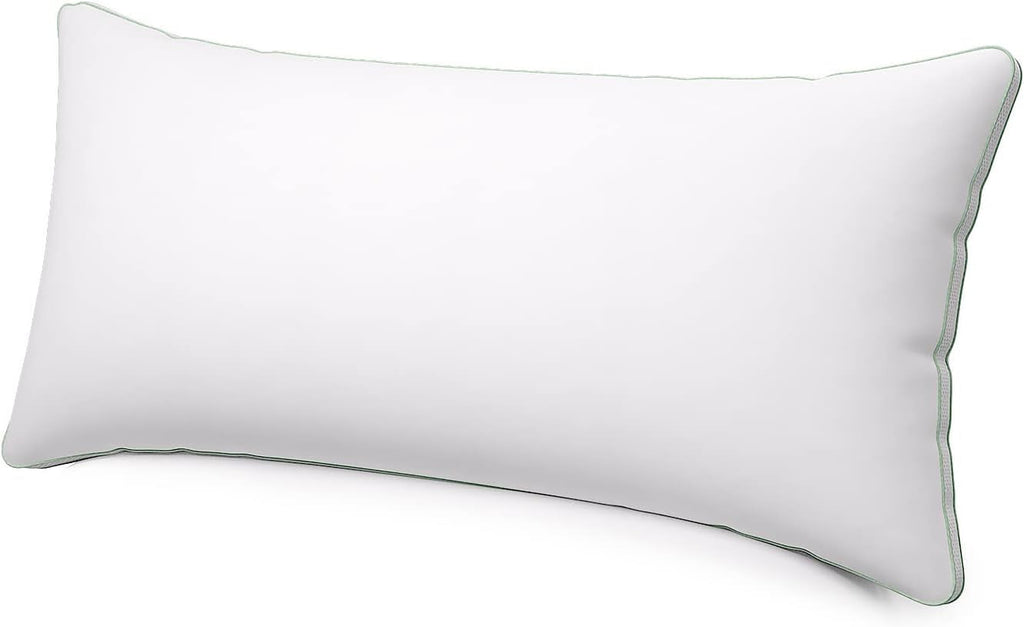 Novilla Pillow 65X65 Set de 2, 2800G (1400Gx2) Pernă reglabilă în înălțime Pernă pătrată de dormit Pernă albă de pat cu zip față de pernă lavabilă Perne standard Naty Shop Seria 11 40X80Cm (1 bucată)