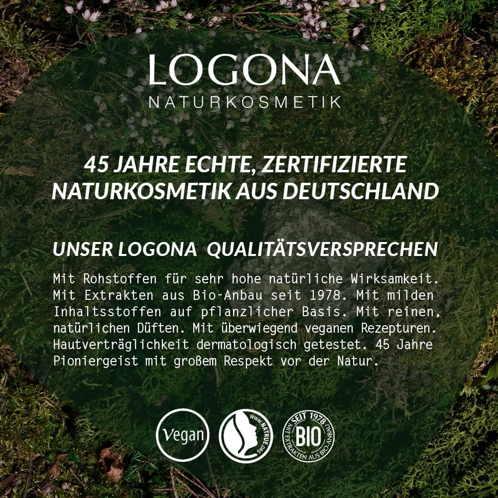 LOGONA Natural Cosmetics Plant Hair Colour Cream 240 Nougat Brown, Colorant natural pentru păr castaniu cu henna, cremă colorantă pentru tonuri de maro, colorare pentru păr închis la culoare, 150ml Vopsea pentru par Naty Shop