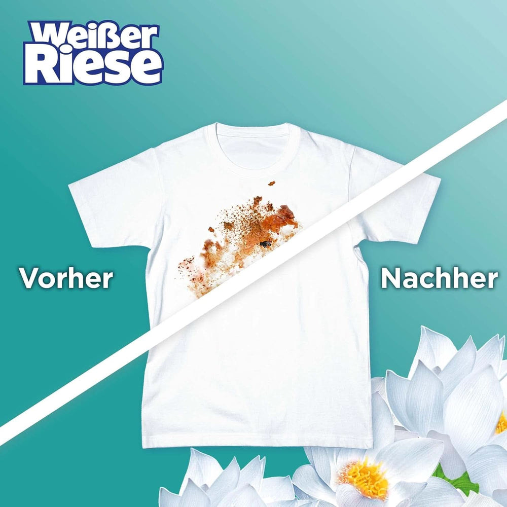 White Giant Universal Trio-Caps Aromaterapi Floral Sensation (120 vaske), Lotus vaskemiddel, intenst duftende kraftigt vaskemiddel Naty Shop vaskemiddel