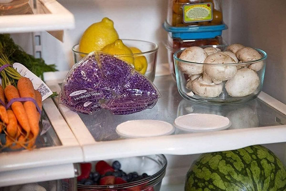 Lansinoh Therapearl 3-i-1 brystterapi til ammende mødre, varm og kold terapi, hjælper med at lindre overbelastning, mastitis og tilstoppede kanaler, genanvendelig mad og ammetilbehør Bebe Naty Shop