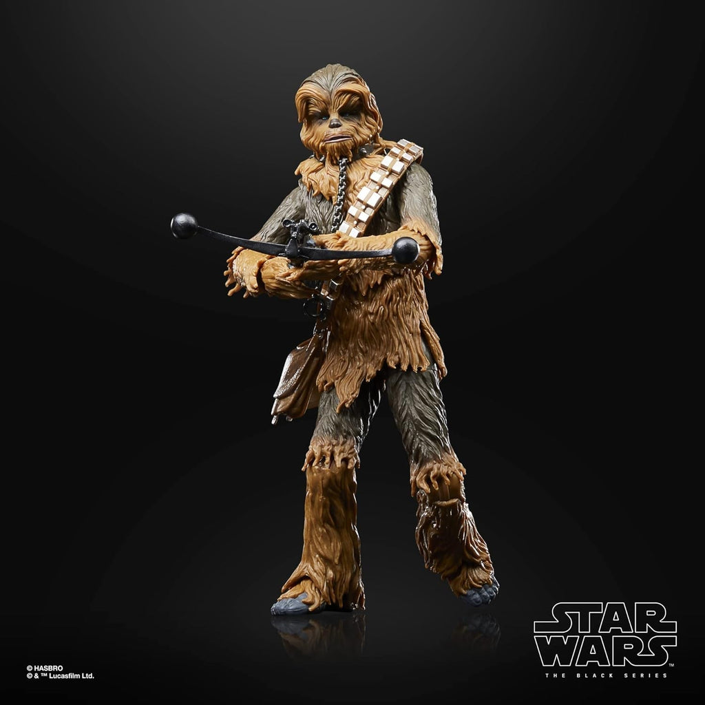 Star Wars Seria Neagră Chewbacca, Figura de acțiune Întoarcerea cavalerului Jedi, 15 cm Action figures Naty Shop
