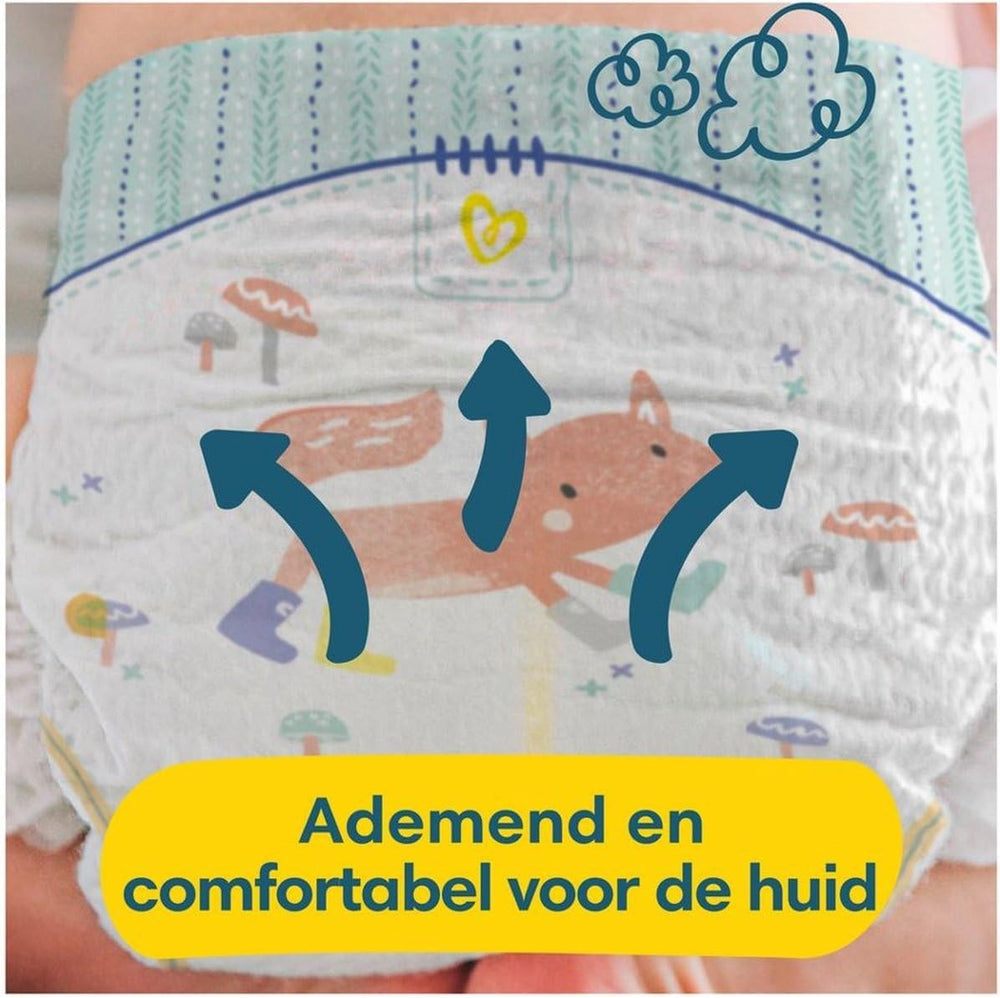 Pampers Premium Protection Størrelse 6, 74 Bleer, 13 kg+, #1 for komfort og beskyttelse til følsom hud