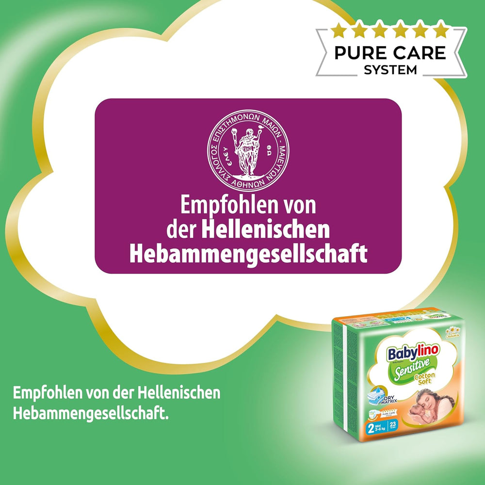 Bleer til sensitive babyer, str. 2, mini (3-6 kg), 192 bleer