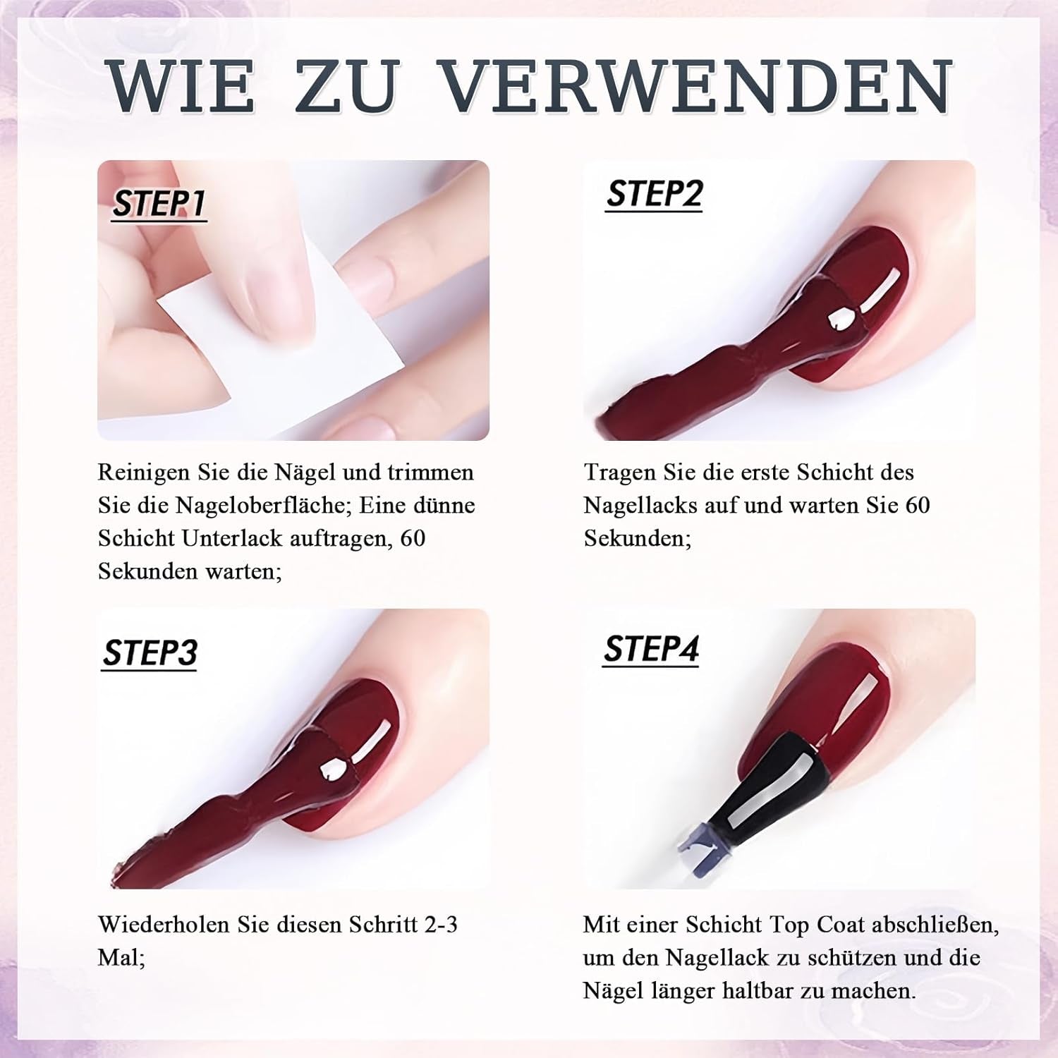 Jelly Pink Neglelak 13ml Hurtigtørrende Langtidsholdbar Naturlig gennemskinnelig Almindelig Neglelak Uden UV-lampe til kvinder DIY Nail Art (Classic Pink)