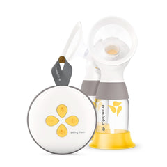 Medela Swing Maxi dobbelt elektrisk pumpe - genopladelig via USB Tilbehør Mad og amning Bebe Naty Shop Swing Maxi