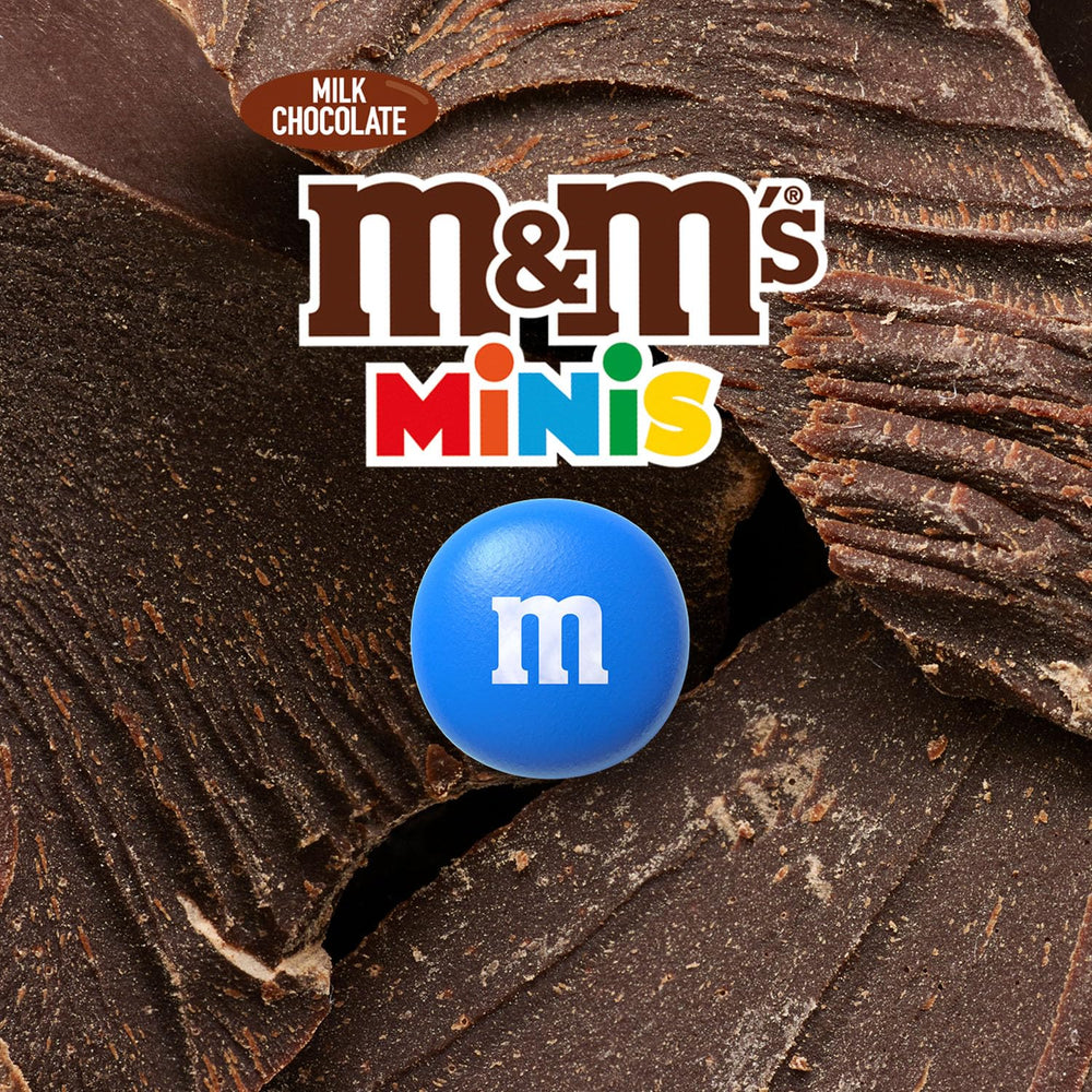 M&M's Chocolate Minis, Chokolade, 1 x 324g, Chokoladelinser (324g) (pakke med 2)