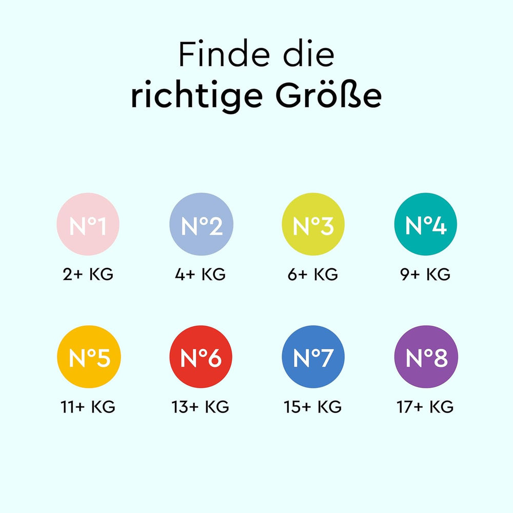 LILLYDOO Babybleer Hudvenlig - Størrelse 3 (6-10 kg), 29 stykker, pålidelig lækagebeskyttelse, blød, parfumefri og lotionfri til følsom hud, dermatologisk testet