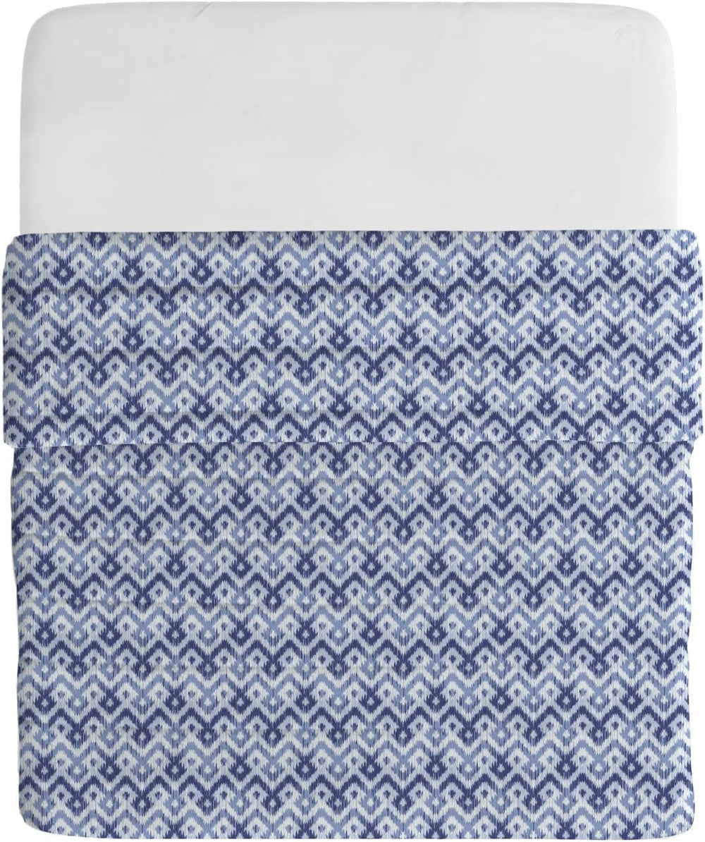 Lenjerie de pat italiană, cuvertură de vară de bază, microfibră imprimată, 250X240Cm, Rombi Plapumi si pilote Naty Shop