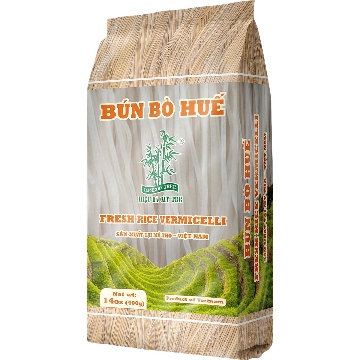 BAMBUTRÆ - Bun Bo Hue risnudler - (1 X 400 G)