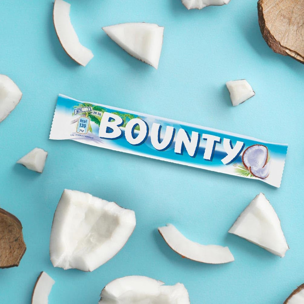 Bounty-chokoladestænger Kokoschokoladesmag 24 stænger i en pakke (24 x 57 g)