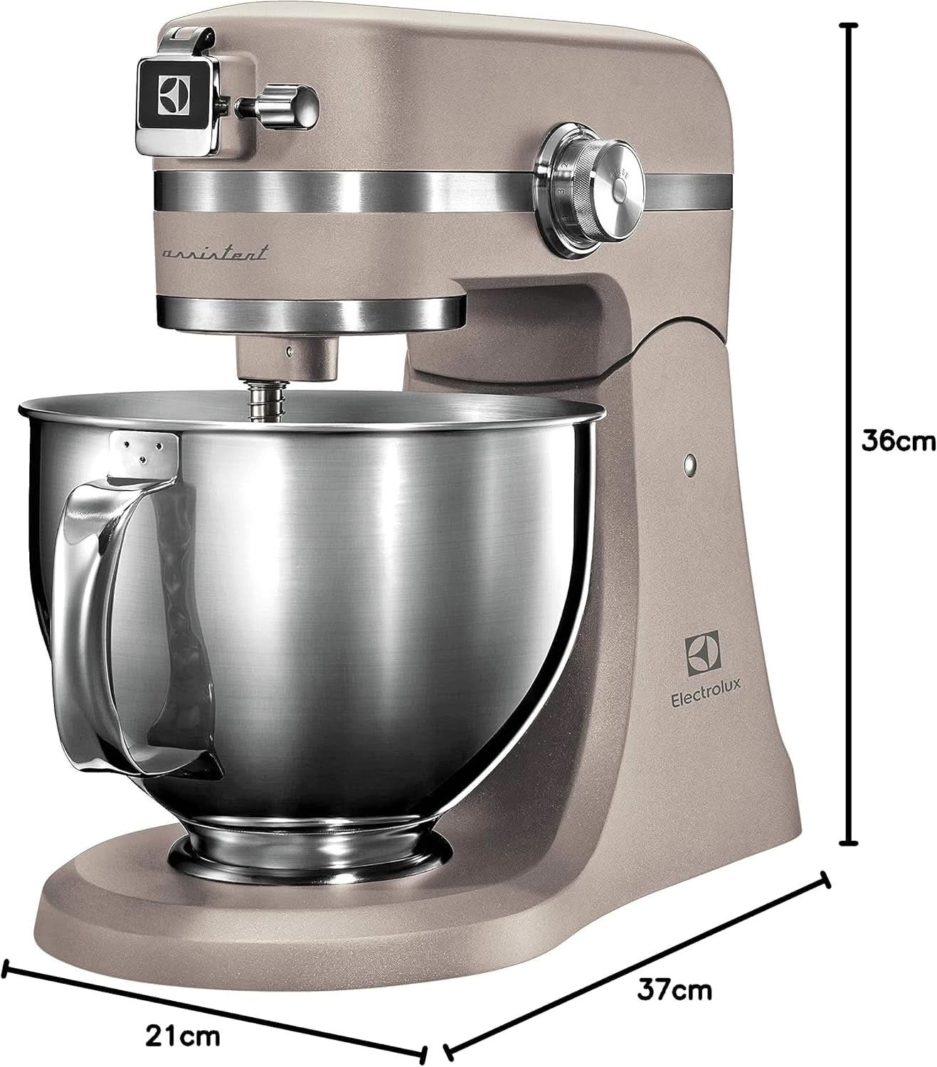 Foodprocessor Electrolux Assistant EKM5570, 1200W, metalhus, 10 hastigheder Naty Shop