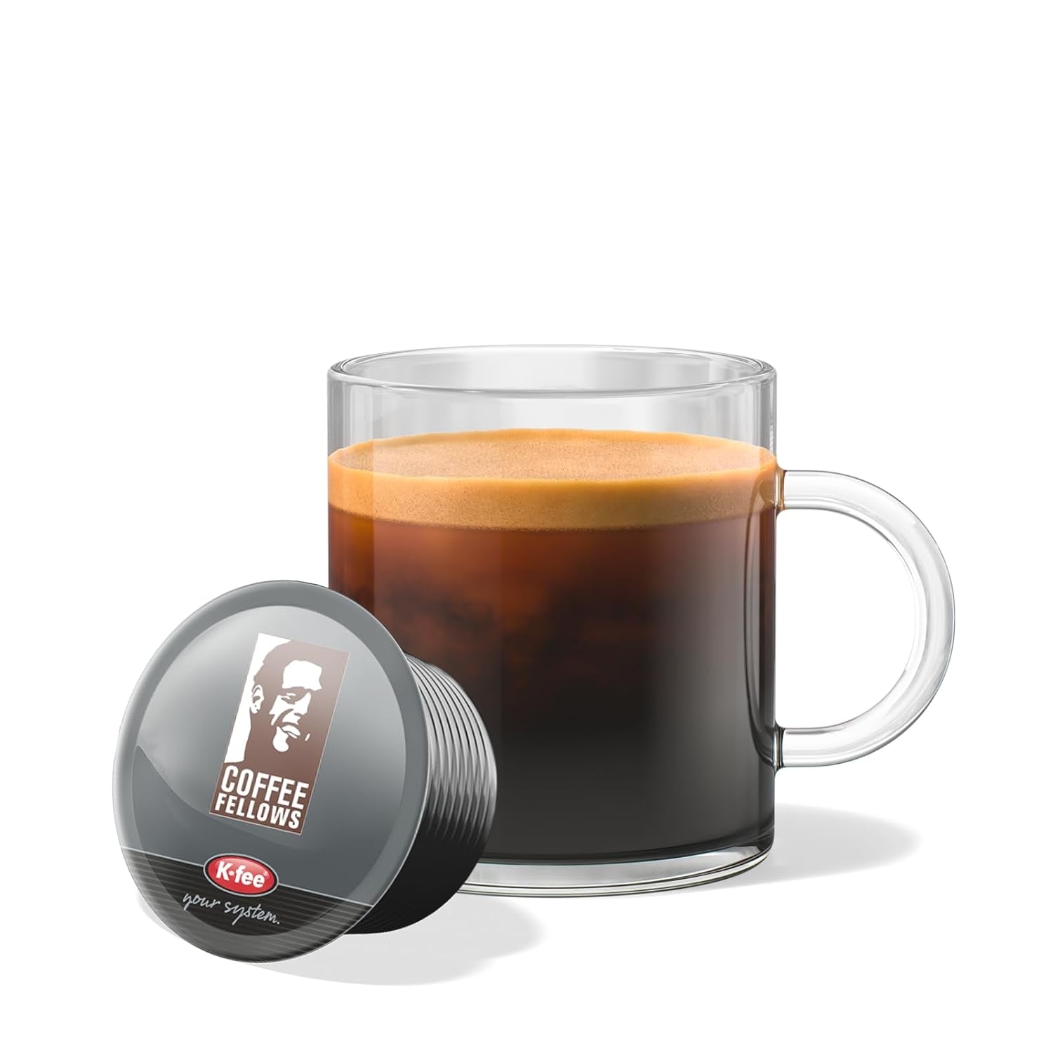 Coffee Fellows Blend Espresso Kapseln, kompatibel mit K-fee, EXPRESSI & Tchibo Cafissimo*, schokoladig-fruchtige Aromen, 120 Kaffeekapseln