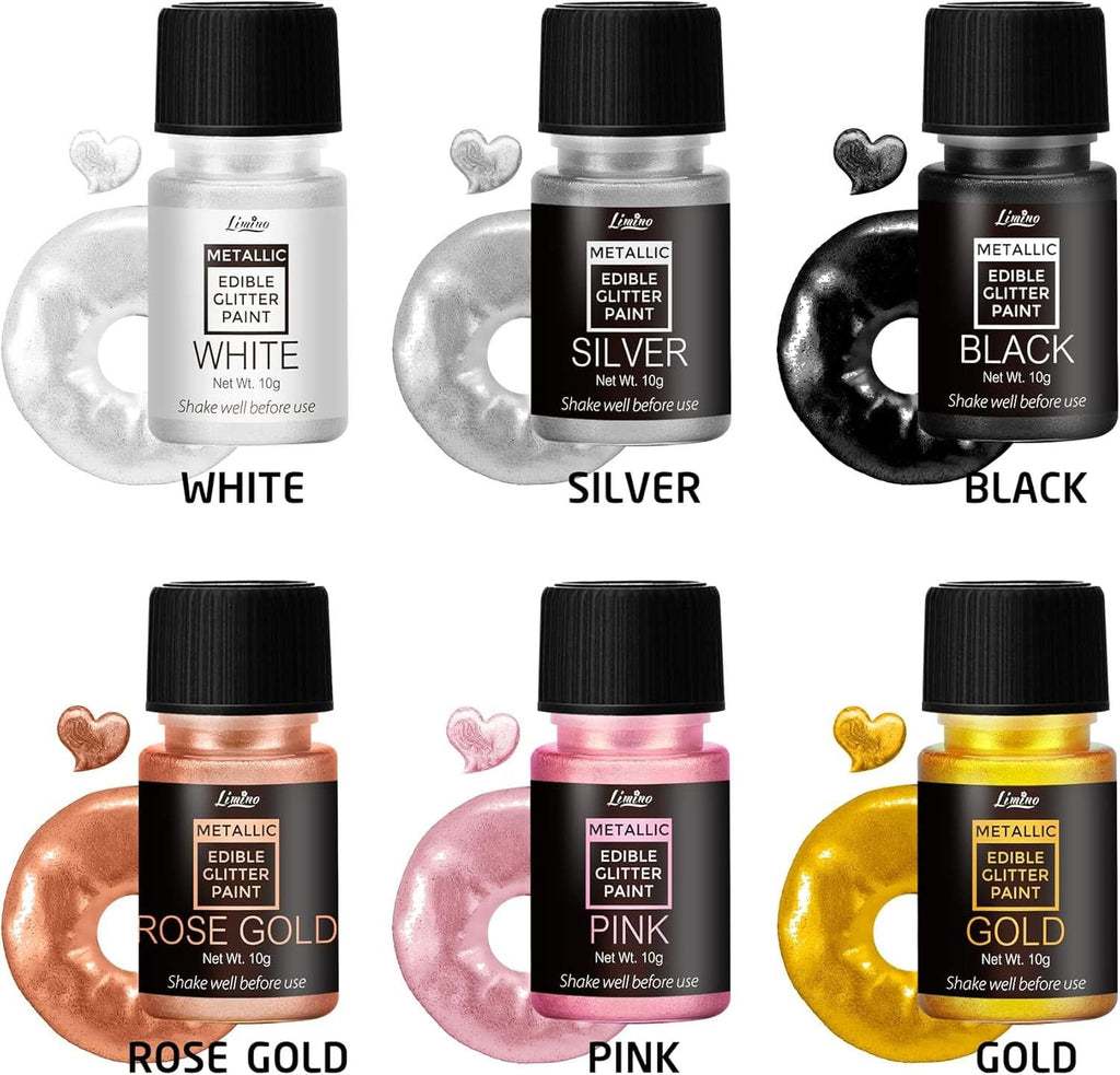 Glitter comestibil lichid, 60 ml Naty Shop