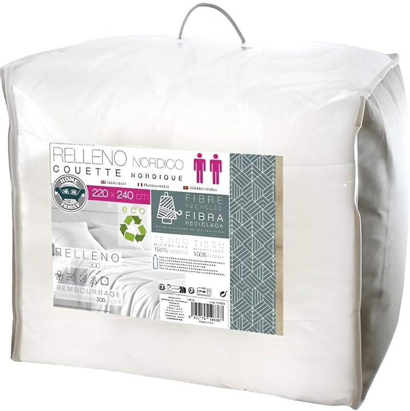 FORNOR 14838 Quilt, genbrugsfiber, 220 X 24 Cm Dyner og dyner Naty Shop Standardtitel