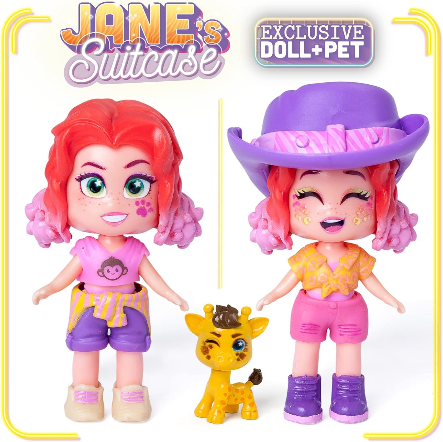 - Janes kuffert, flerfarvet (Magic Box Toys PKLSP108IN50)