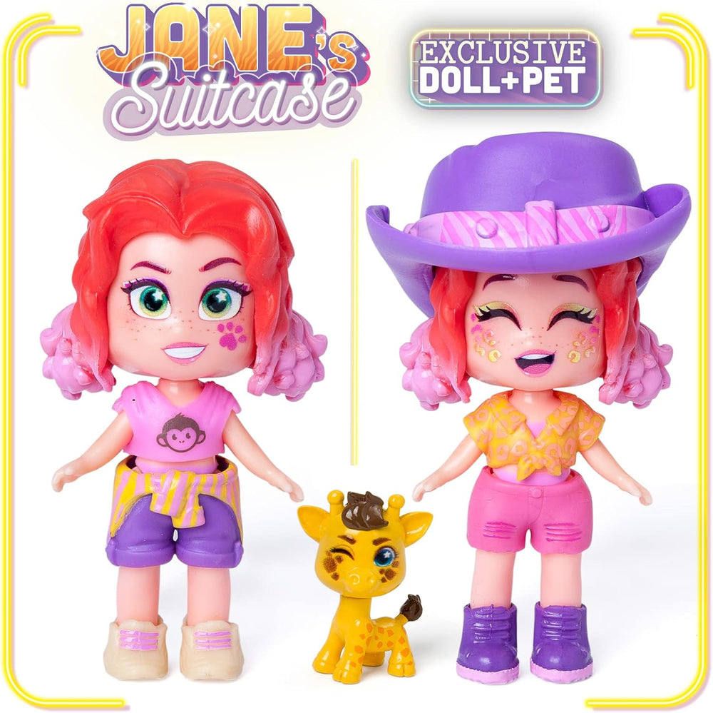 - Janes kuffert, flerfarvet (Magic Box Toys PKLSP108IN50)