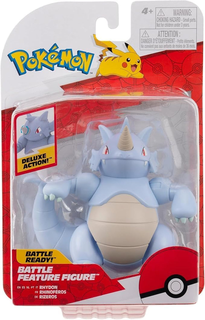 Pokémon PKW3418 - Battle Feature Figur - Rizeros Official Movable Figur 11,5 cm Action figurer Naty Shop