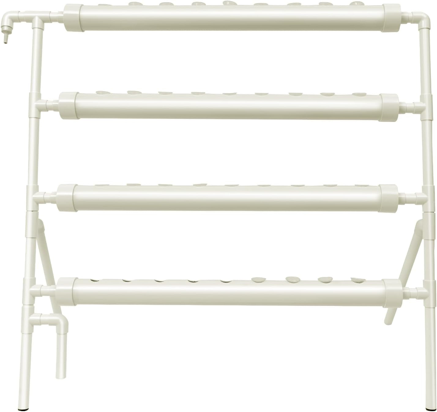 Hydroponic System, Tower Hydroponic Grow Kit, 4-trins plantestander med 36 plantehuller, jordfri plantedyrkningssystemer til have, kontor og andre indendørs og udendørs rum