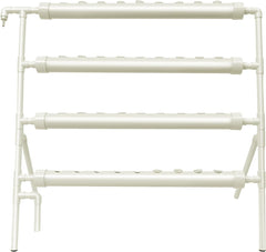 Hydroponic System, Tower Hydroponic Grow Kit, 4-trins plantestander med 36 plantehuller, jordfri plantedyrkningssystemer til have, kontor og andre indendørs og udendørs rum