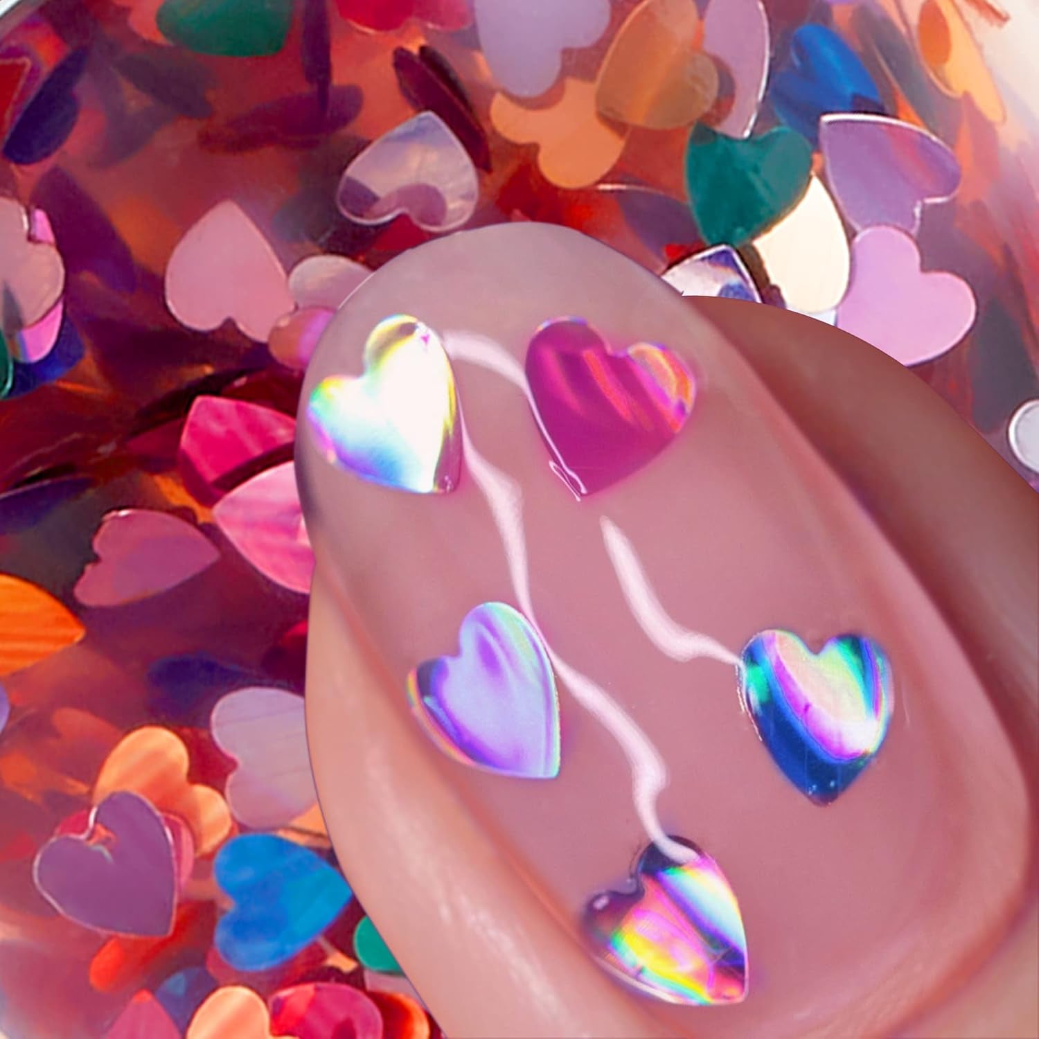 Oja Nails.INC Love In Pailletter