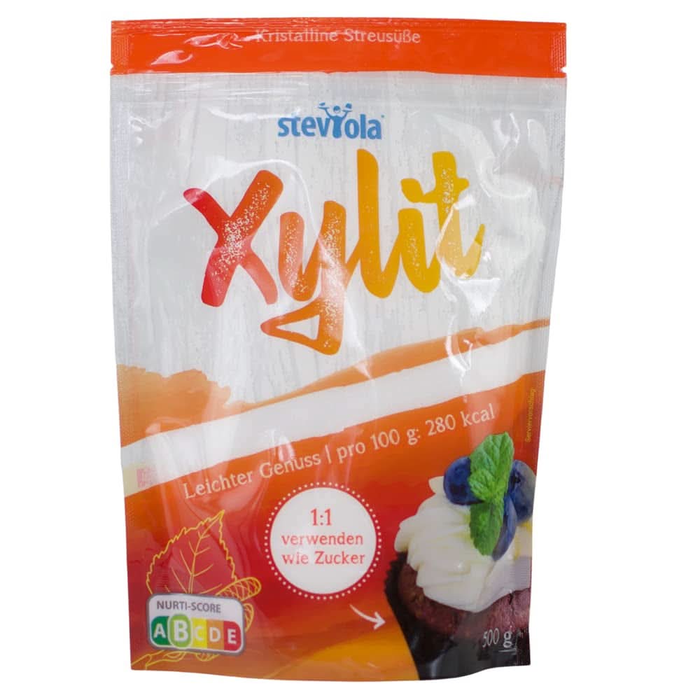 Steviola | Stevia sødemiddel | Kaloriefrit sødemiddel, 300 gram Naty Shop Xylit sødemidler, 500 gram