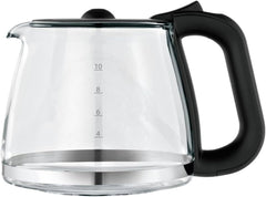 Espressor WMF Bueno cu carafă de sticlă, cafea filtrată, 10 cești, buton pornire/oprire, sistem anti-picurare, filtru oscilant, oprire automată, placă de încălzire, 1000W