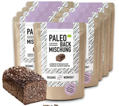 PALEO-BACKMIX, Organic, Pâine fără gluten Bucatarie Naty Shop Set 10 x 300 grame Paleo
