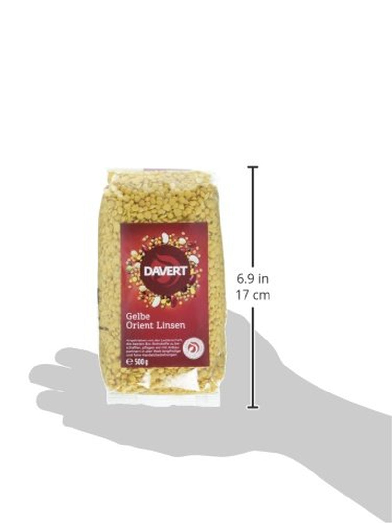 Davert orientalske gule linser (1 x 500 g) - Bio