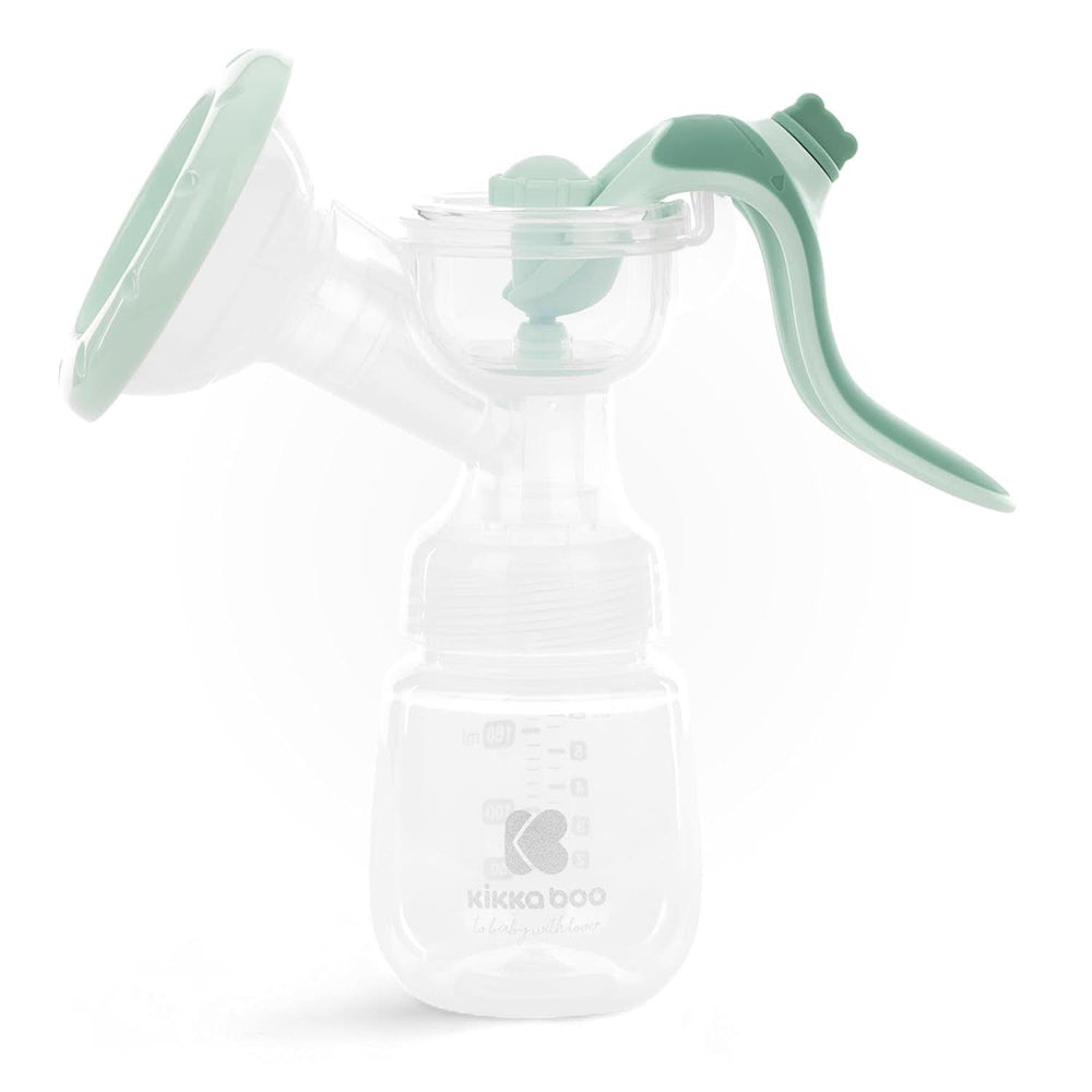 Kikkaboo ELSIE brystpumpe, manuel med 2 tilstande, justerbar sugekraft, blød silikonekop Tilbehør Mad og amning Bebe Naty Shop