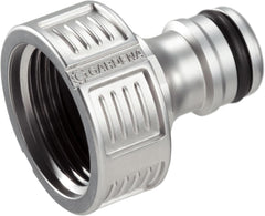 Conector robinet Gardena Premium 26,5 mm (G 3/4 inch): Adaptor pentru robinete, metal de înaltă calitate, curgere fără stropire, rezistent la îngheț, ambalat (18241-20)