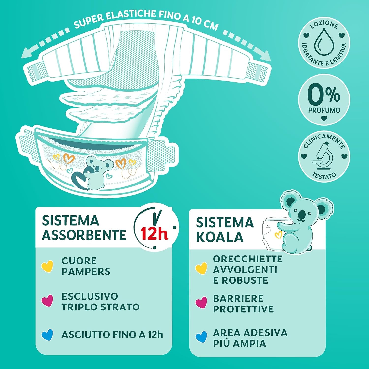 Pampers Baby Dry XL størrelse 6 (15-30 kg), 111 bleer + 500 gratis ekstra puttepoint