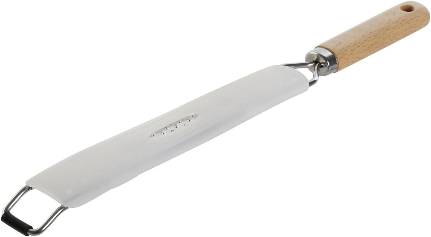 RALLADOR INOX BAMBOO 4X2X37,5 PLATEADO