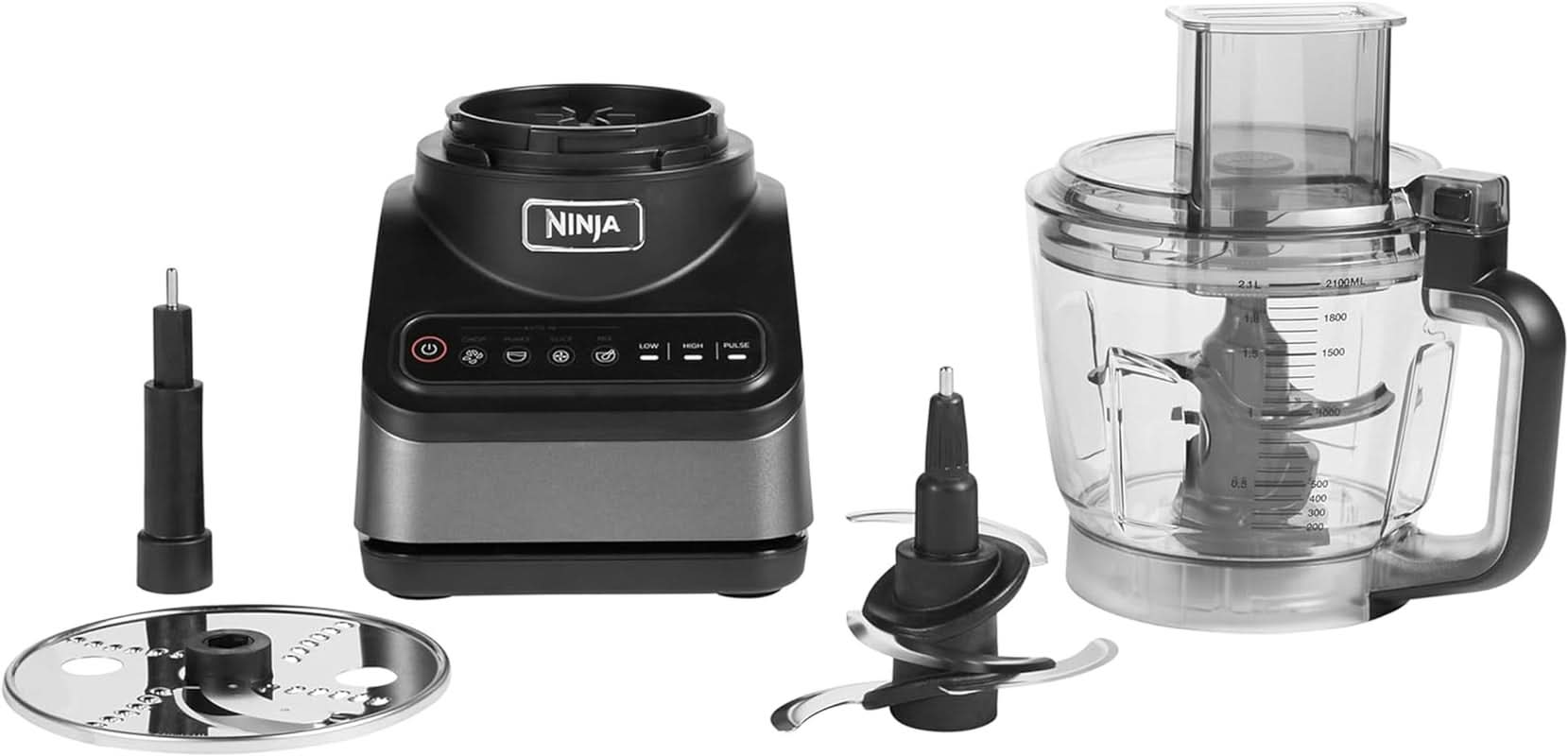Foodprocessor Auto-IQ teknologi Ninja BN650EU, 850W, 2.1L, Black Naty Shop