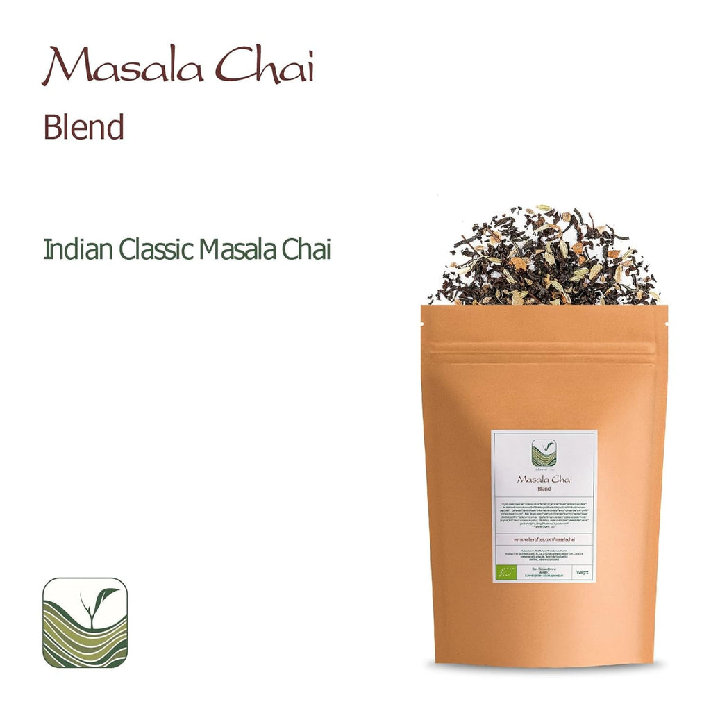 Masala Chai Ceai negru organic - perfect pentru India Latte - amestec indian organic 100 g
