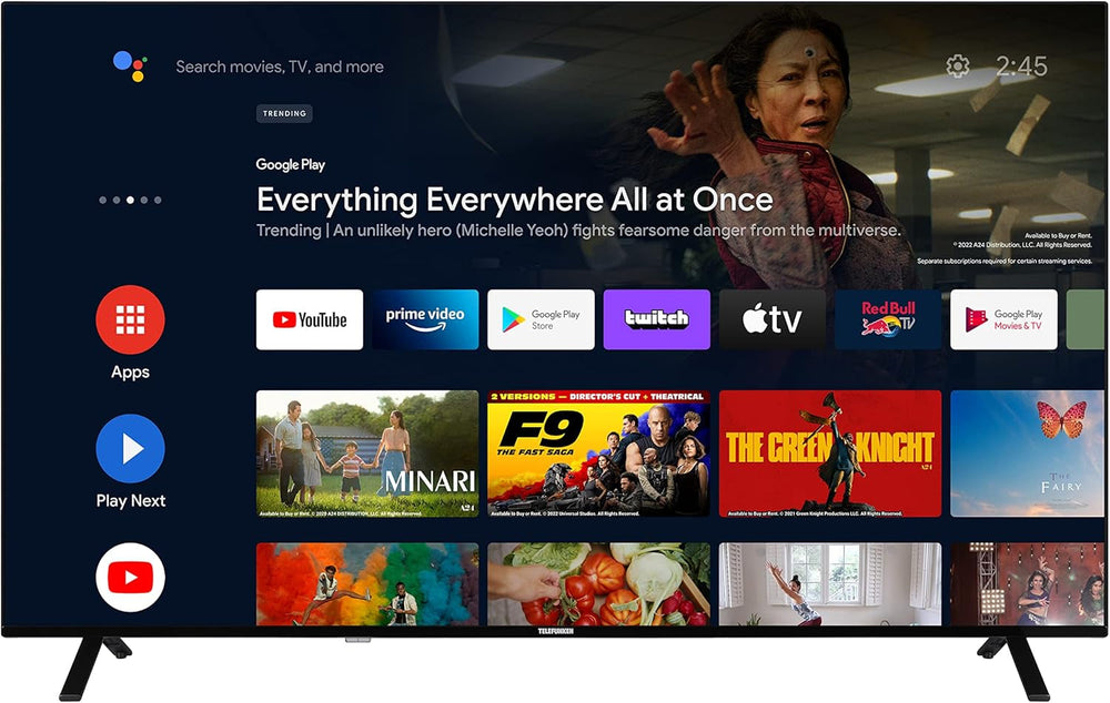 Telefunken XF40AN750M Televizor Smart de 40 inch/Android (Full HD, HDR, triplu tuner, Bluetooth)