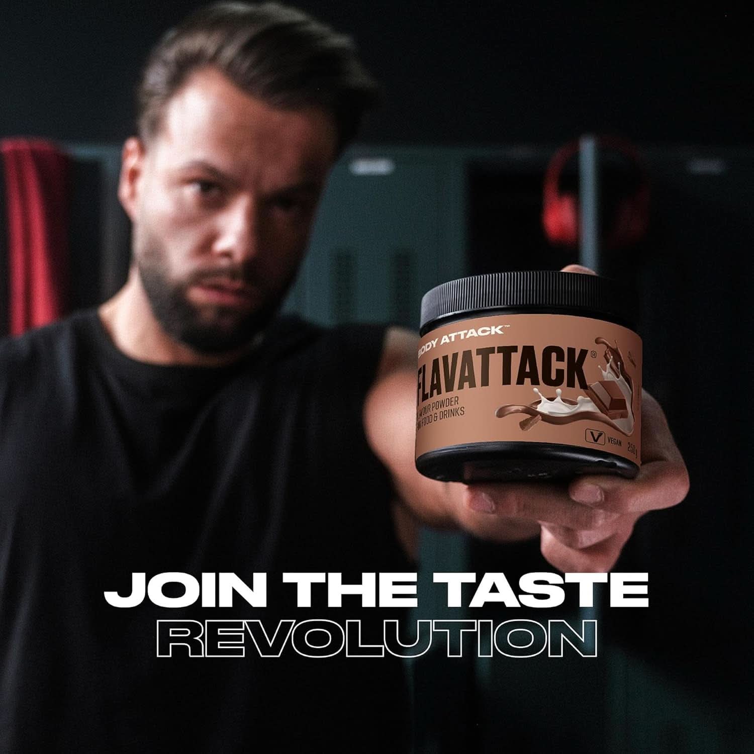 Body Attack Flavattack®, Double Choc Brownie, 250G / 83 portioner Aromas Naty Shop