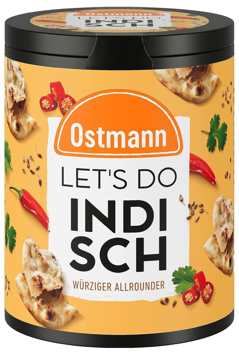 Ostmann Gewürze - Let's Do Fisch Allrounder | Gewürzsalz für Bratfisch, Flammlachs und Meeresfrüchte | Würziger Allrounder med sennep, citron og dild | 85 g i Metalldose genbrugsbar