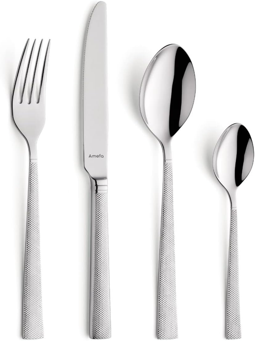 Amefa Jewelt Tartlery Sæt 4 personer | 16 Party Rustfrit Stål 18/0 Køkken Naty Shop