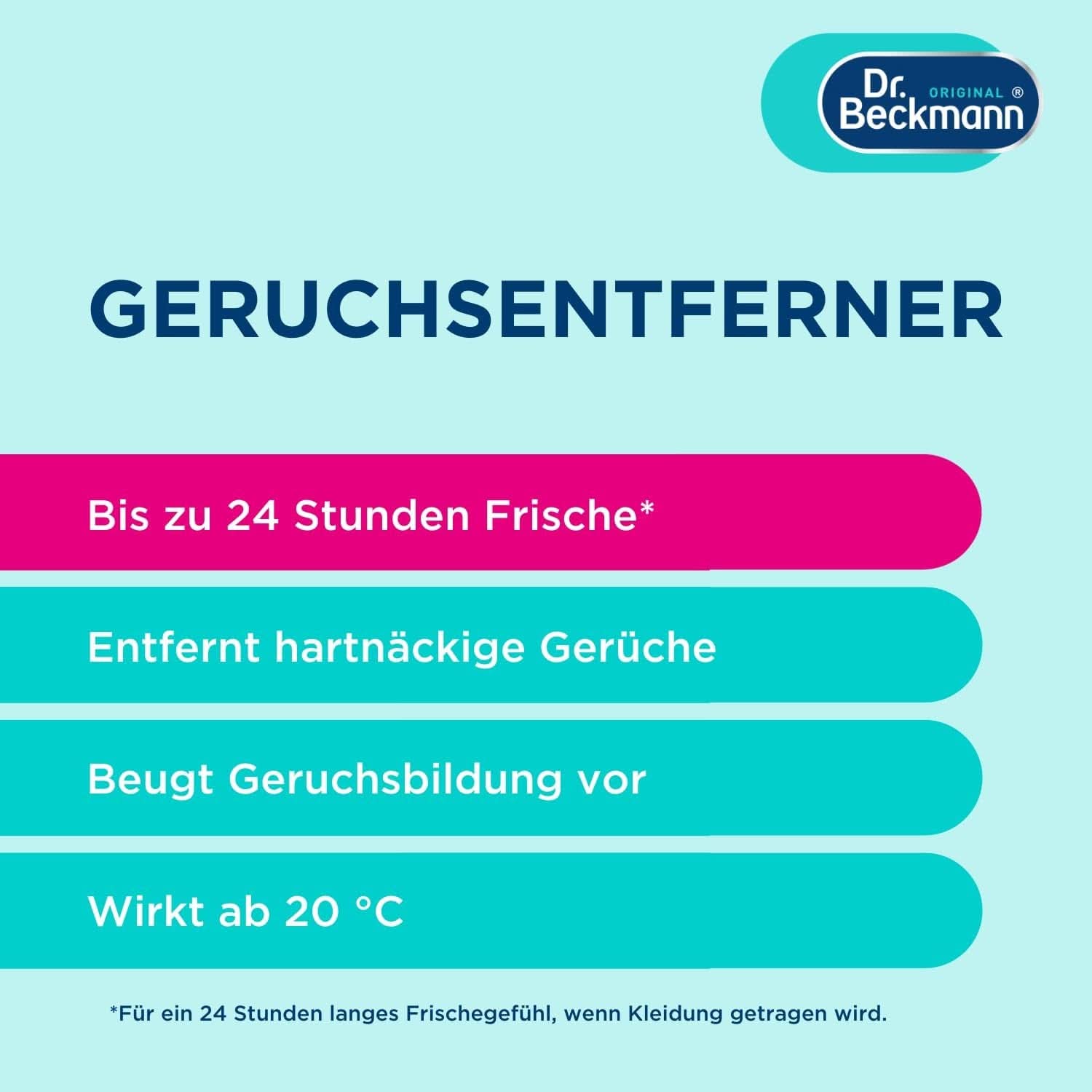 Dr Beckmann lugtfjerner, fjerner genstridige lugte fra dybe luv tæpper, 500 ml Naty Shop