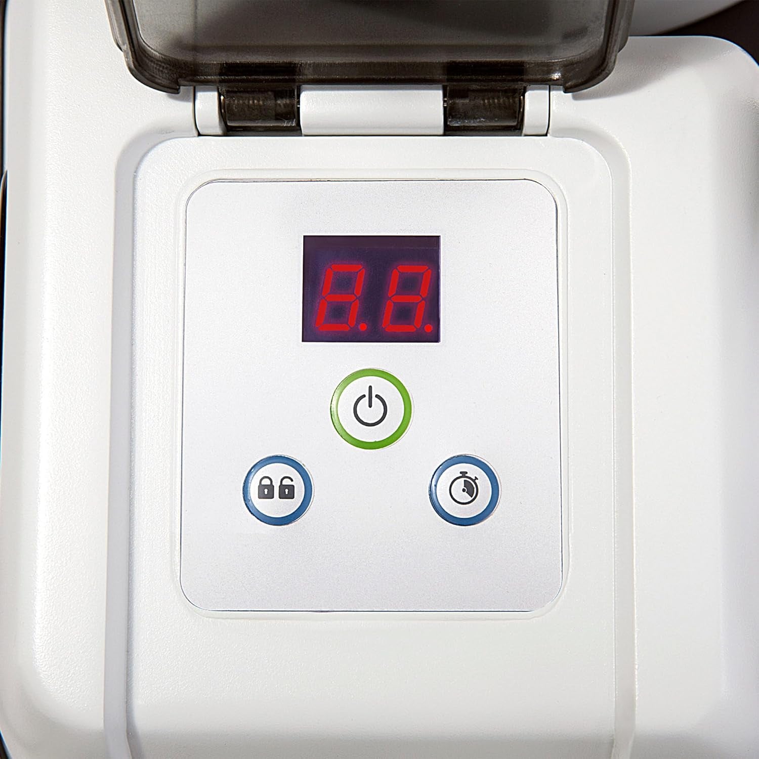 Intex 26642 Krystal Klar sandfilterpumpe med RCD, vandgennemstrømning 3500 l/t, systemflow 2000 l/t, plast, hvid