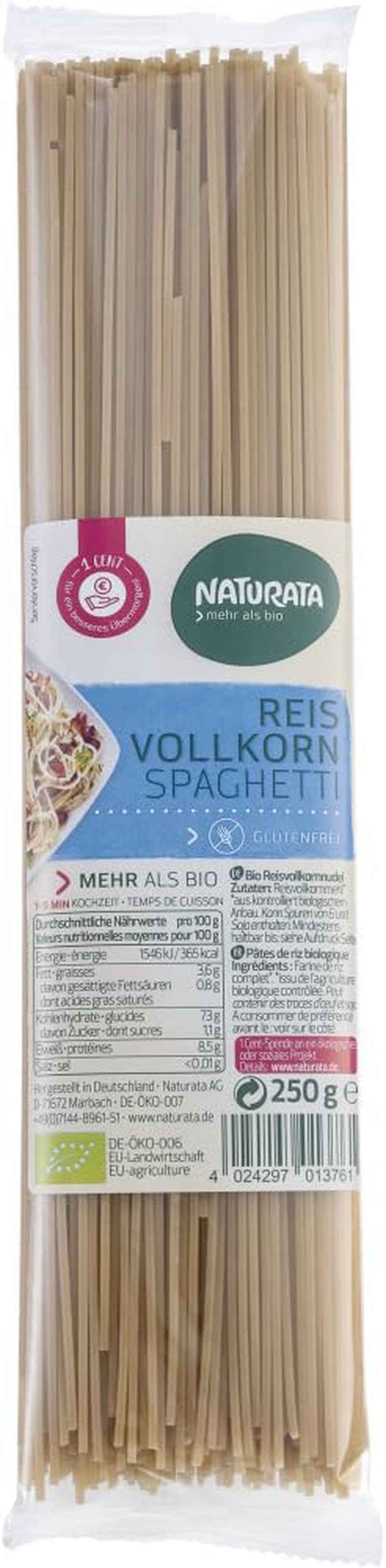Økologisk penne, hele ris (1 x 250 g)