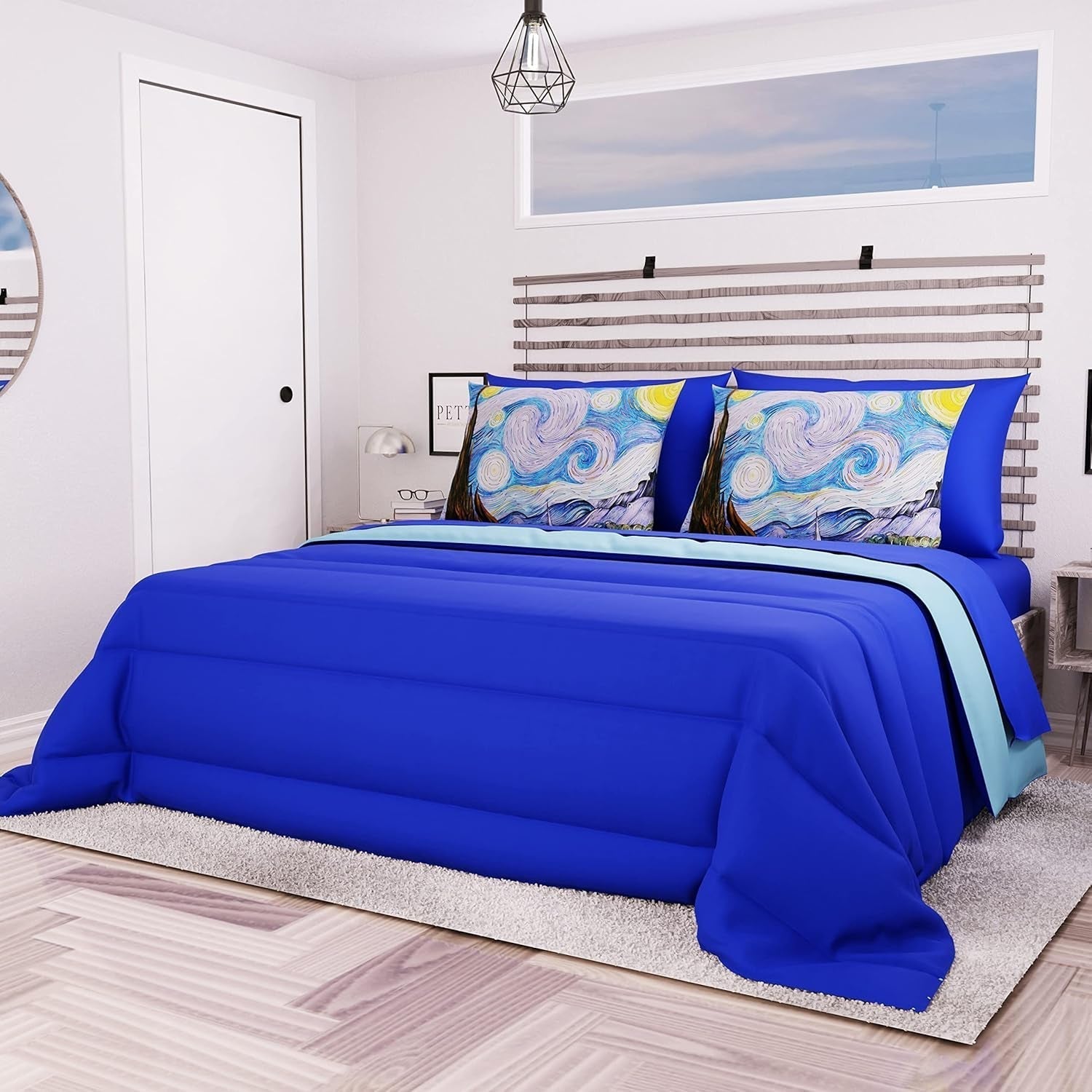 PETTI Artigiani Italiani - Dobbeltseng vintertæppe, maxi, monokrom, dobbeltsidet, hvid, grå, 100% Made in Italy